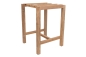 Preview: STERN® Bartischgestell THEO Old Teak für Tischplatte 80x80cm
