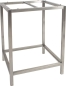 Preview: STERN® Stehtischgestell CLASSIC Edelstahl Vierkant 80x80cm