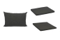 Preview: STERN® AUFLAGEN für Loungeserie SKELBY schiefergrau