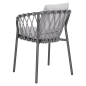 Preview: STERN® Sessel KLEA mit Sitz- und Rückenkissen