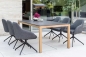 Preview: STERN® Drehsessel TURN Aluminium schwarz