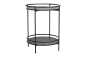 Preview: STERN® Beistelltisch CHARLES Aluminium Ø52cm