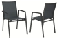 Preview: STERN® Terrassenstuhl NEW TOP Stapelsessel mit Armlehne
