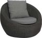 Preview: STERN® Lounge Sessel ANNY mit Kissen