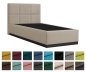Preview: Boxspringbett MODENA 120x200 cm mit Holzsockel