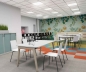 Preview: Tagungsstuhl CAFE 7 mit Holzsitz