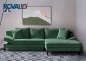 Preview: ROVALLO® Eck-Schlafsofa ANNIKA mit Ottomane