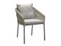 Preview: STERN® Dining Stapelsessel JELLA - Pistazie mit Kissen in 6 Farben