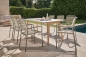 Preview: STERN® Stapelsessel JORIS Aluminium mit Kordel