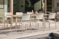 Preview: STERN® Stapelsessel JORIS Aluminium mit Textilenbezug