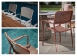 Preview: STERN® Stapelsessel JORIS Aluminium mit Textilenbezug