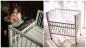 Preview: tiSsi® Beistellbett SOPHIE Buche Weiß - Babybett aus Massivholz