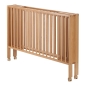 Preview: tiSsi® Faltbares Kinderbett JORI Buche Natur - Reisebett aus Massivholz