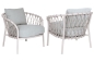 Preview: STERN® Lounge Sessel KLEA mit Sitz- und Rückenkissen