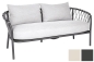 Preview: STERN® Lounge Sofa 2-Sitzer KLEA mit Sitz- und Rückenkissen