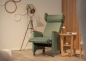 Preview: Funktionssessel KYARA RELAX BRM RD mit Liegefunktion auf Rollen