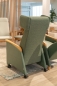 Preview: Funktionssessel KYARA RELAX BRM RD mit Liegefunktion auf Rollen