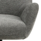 Preview: Drehsessel PORTOBELLO mit Hocker & Liegefunktion Stoff Skyland