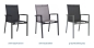 Preview: STERN® Terrassenstuhl NEW LEVANTO mit Armlehne