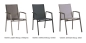 Preview: STERN® Terrassenstuhl NEW TOP Stapelsessel mit Armlehne