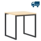 Preview: Beistelltisch OFFA M 42 x 42 cm melaminbeschichtet
