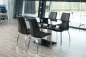 Preview: Kunstleder Stuhl ASTI chrom, VE4