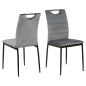 Preview: Polsterstuhl SORA mit Stoff Dublin, VE4