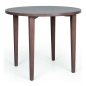 Preview: CASSALLO® Restauranttisch TESS RED Ø 80 - Ø 120 cm