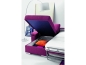 Preview: ROVALLO® Eck-Schlafsofa NOBILIS mit Ottomane