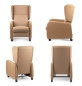 Preview: Funktionssessel SAGRES RELAX RD mit Liegefunktion auf Rollen
