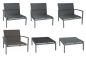 Preview: STERN® Terrassen- Loungeserie SKELBY graphit