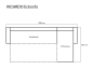 Preview: ROVALLO® Eck-Schlafsofa RICARDO mit Ottomane