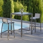 Preview: STERN® Outdoor Barhocker ALLROUND Aluminium