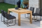 Preview: STERN® Loungeserie MIA Edelstahl schwarz matt