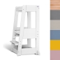 Preview: tiSsi® Entdeckerturm Lernturm FELIX, Buche massiv in 7 Farben