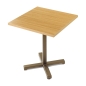 Preview: Tisch VIENA 80x80cm