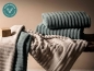 Preview: Zero Twist Frottier MAILAND 700g/m² Saunatuch Badetuch
