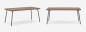 Preview: Beistelltisch ZONE 55 x 110 cm melaminbeschichtet