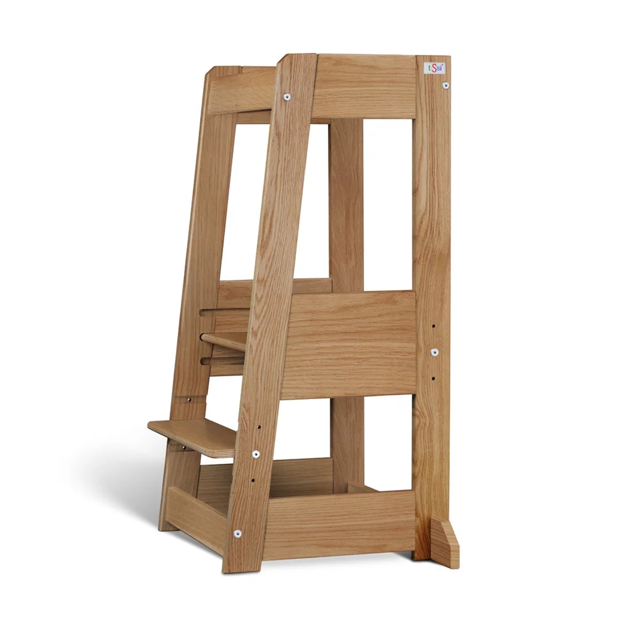 tiSsi® Entdeckerturm Lernturm FELIX, Eiche massiv natur