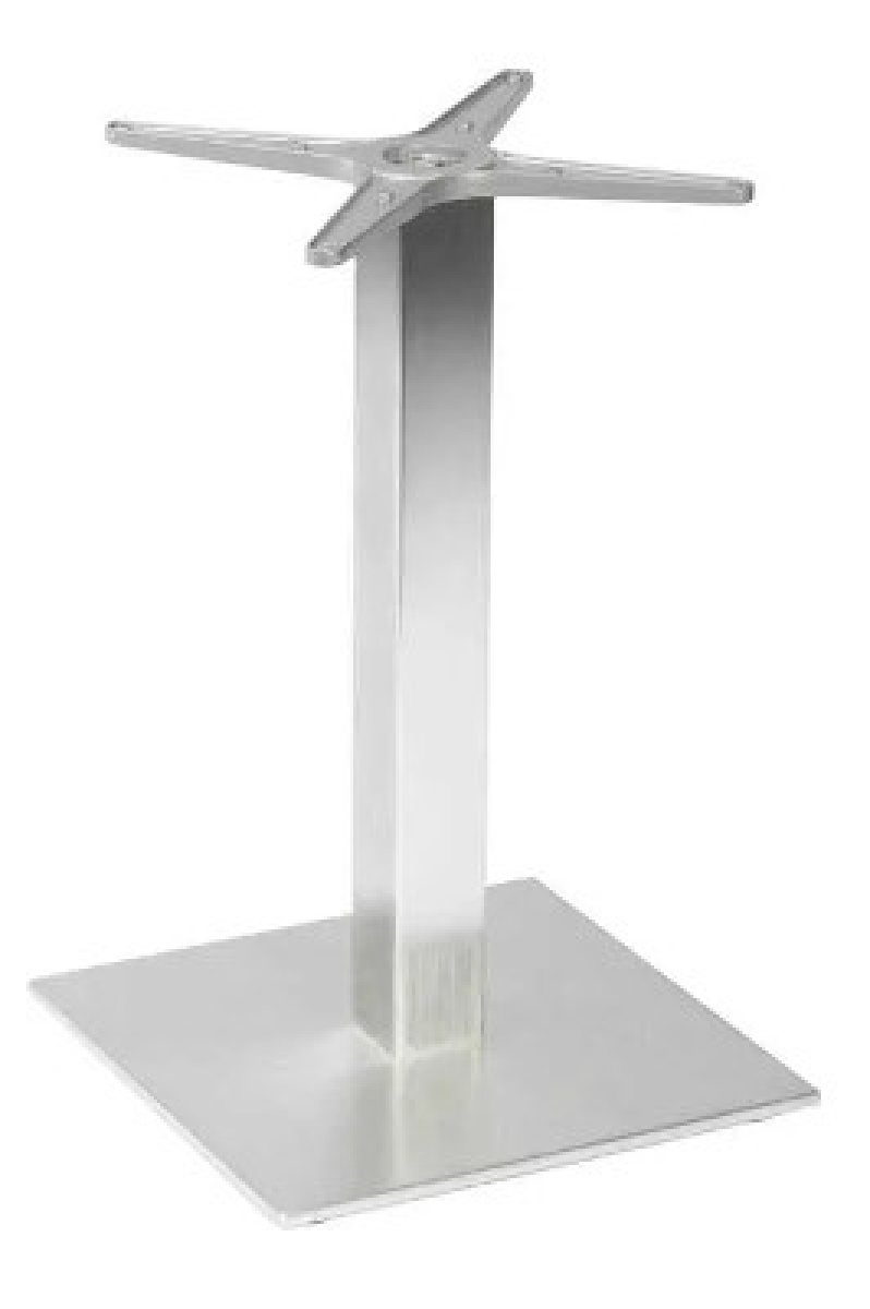 STERN® Tischgestell MAILAND 2 Aluminium in Edelstahloptik