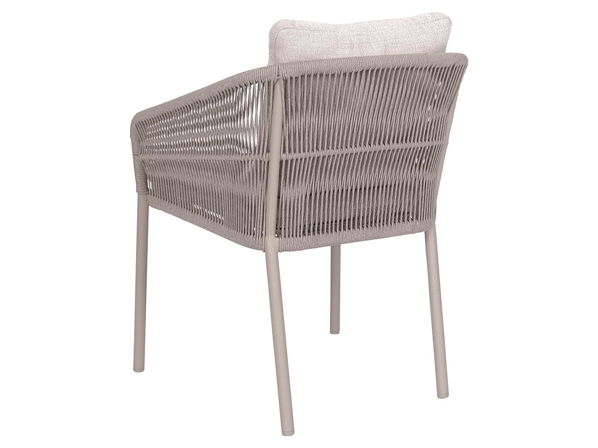 STERN® Dining Stapelsessel JELLA - greige mit Kissen in 6 Farben