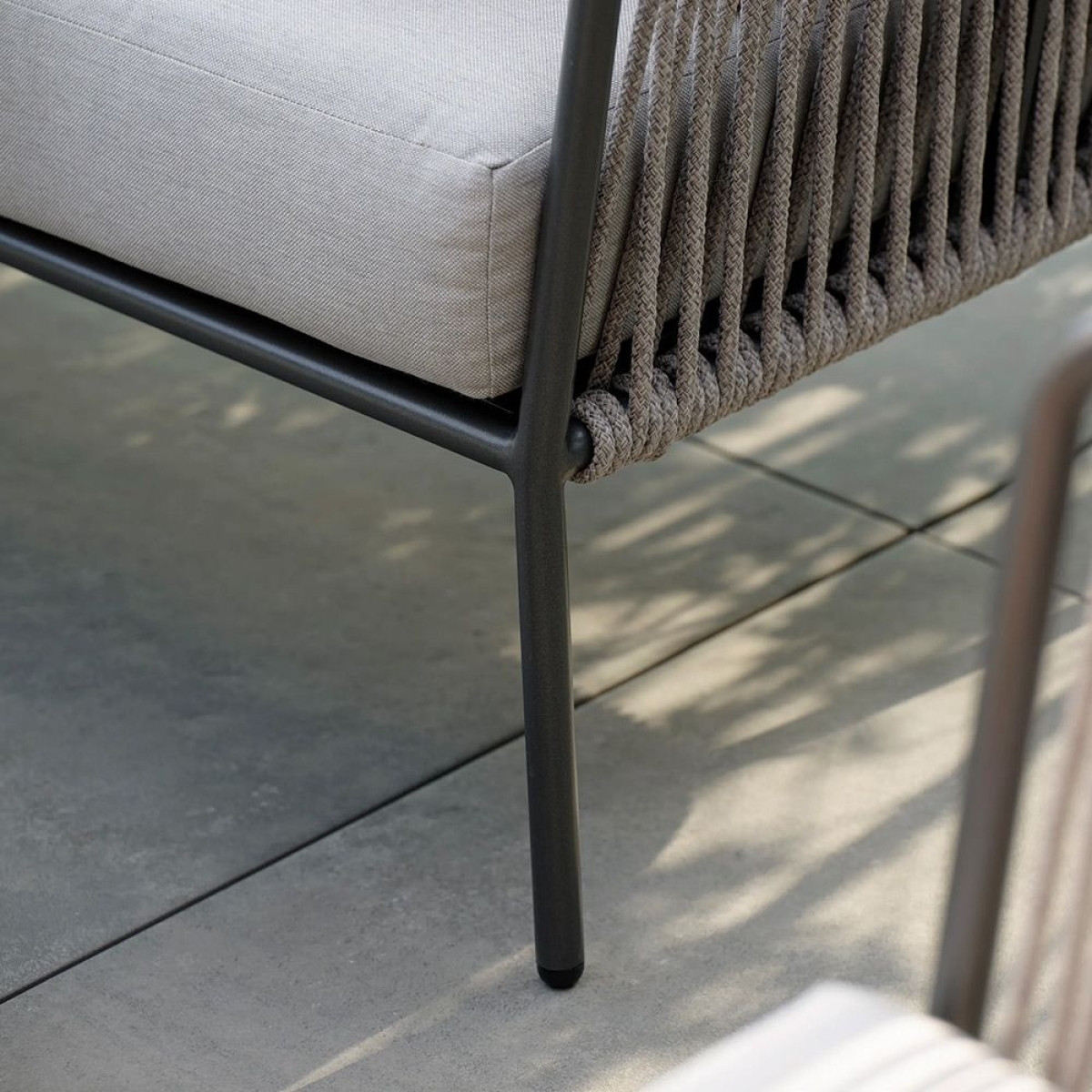 Preview: STERN® Sofa 2-Sitzer MARLA Kordel-Optik mit Kissen