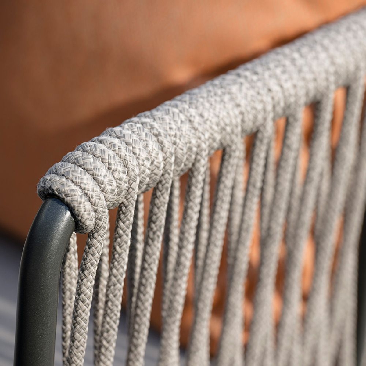 Preview: STERN® Sofa 2-Sitzer MARLA Kordel-Optik mit Kissen
