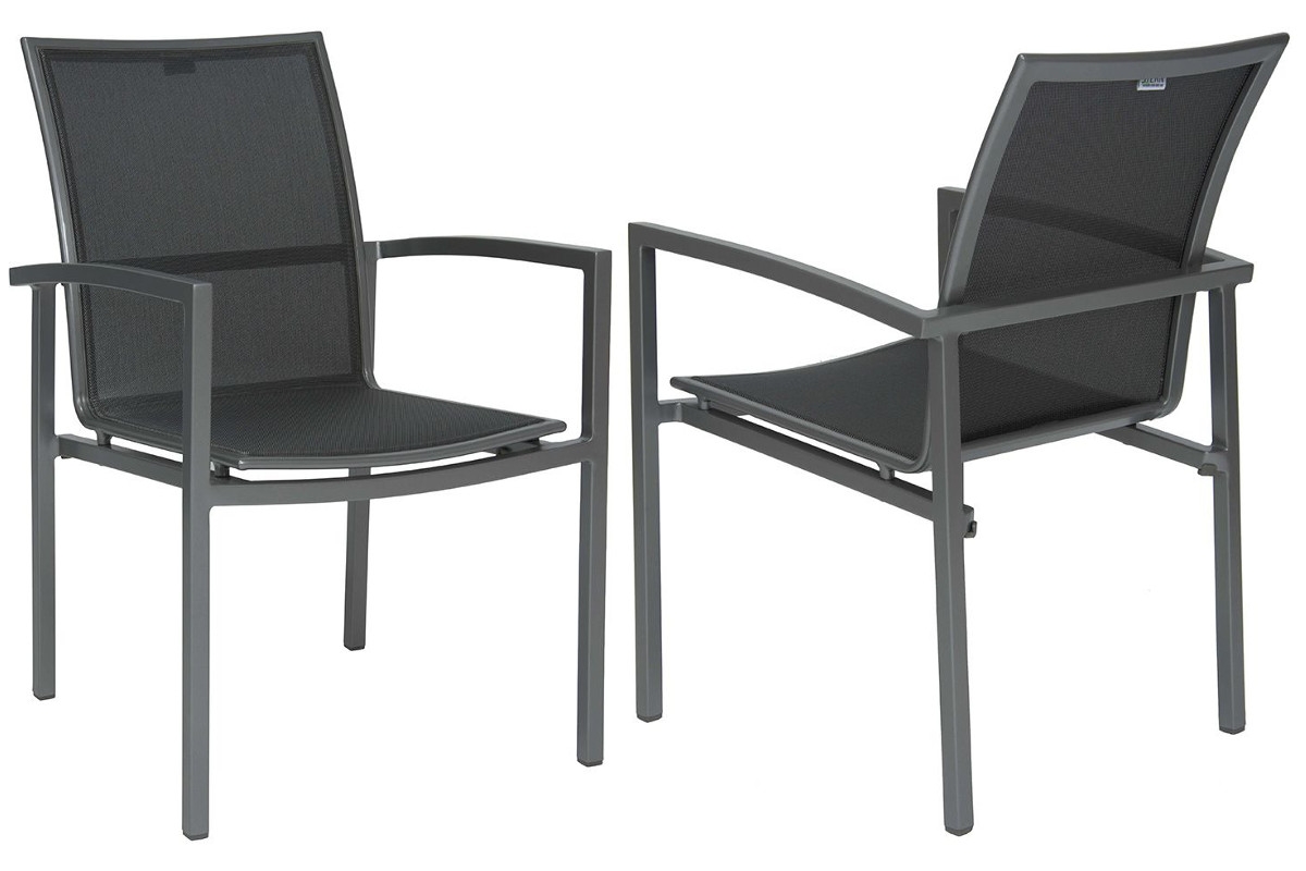 STERN® Terrassenstuhl SKELBY Dining Stapelsessel mit Armlehne