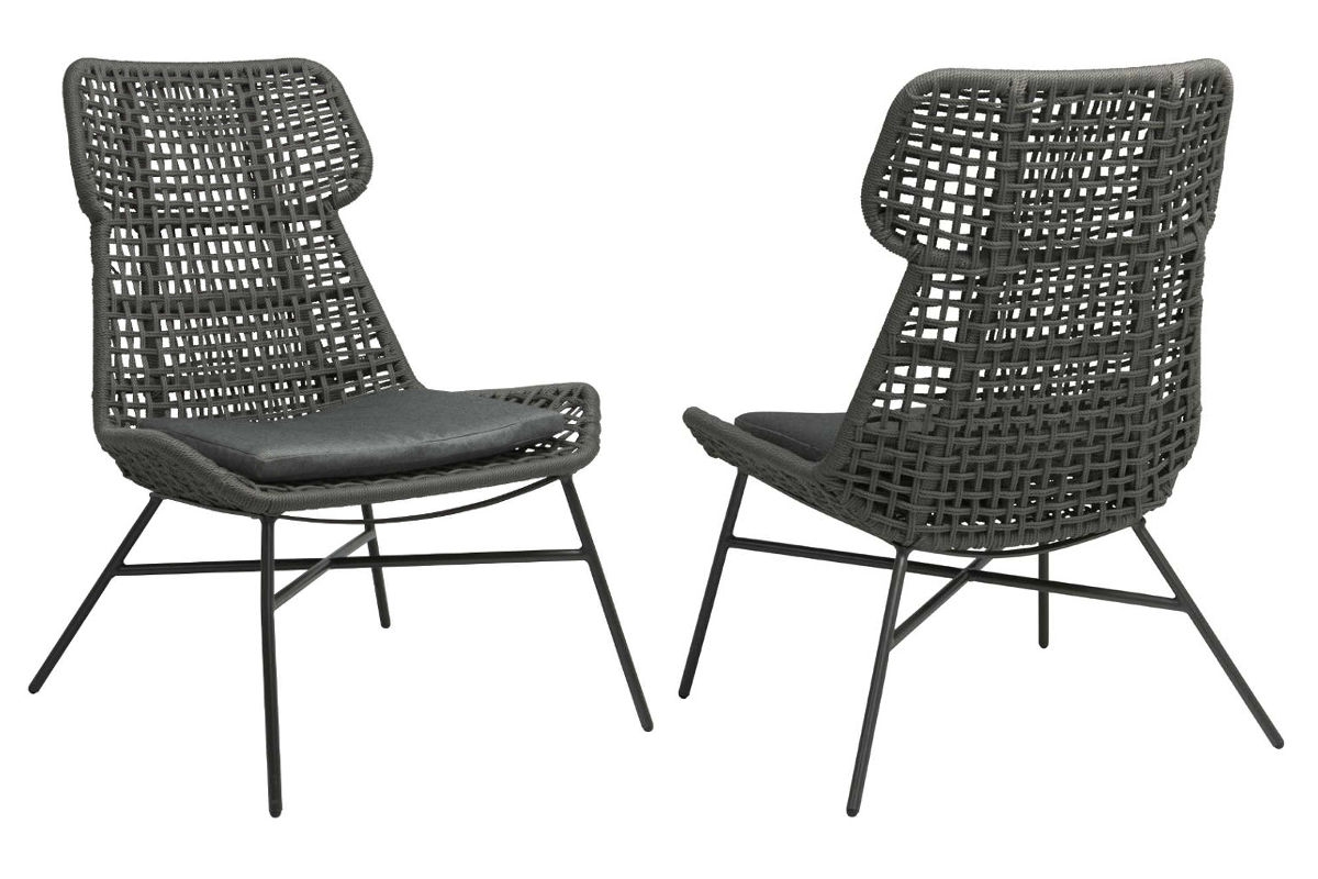 STERN® Relax Sessel GRETA Kordel-Optik mit Kissen