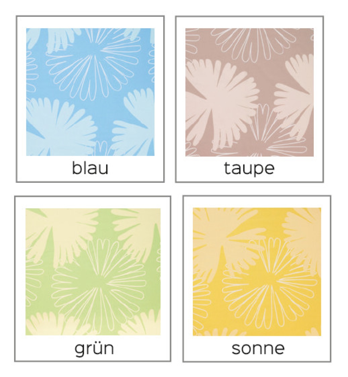 Bettwäsche FLORA Renforcé 80% Baumwolle 20% Polyester