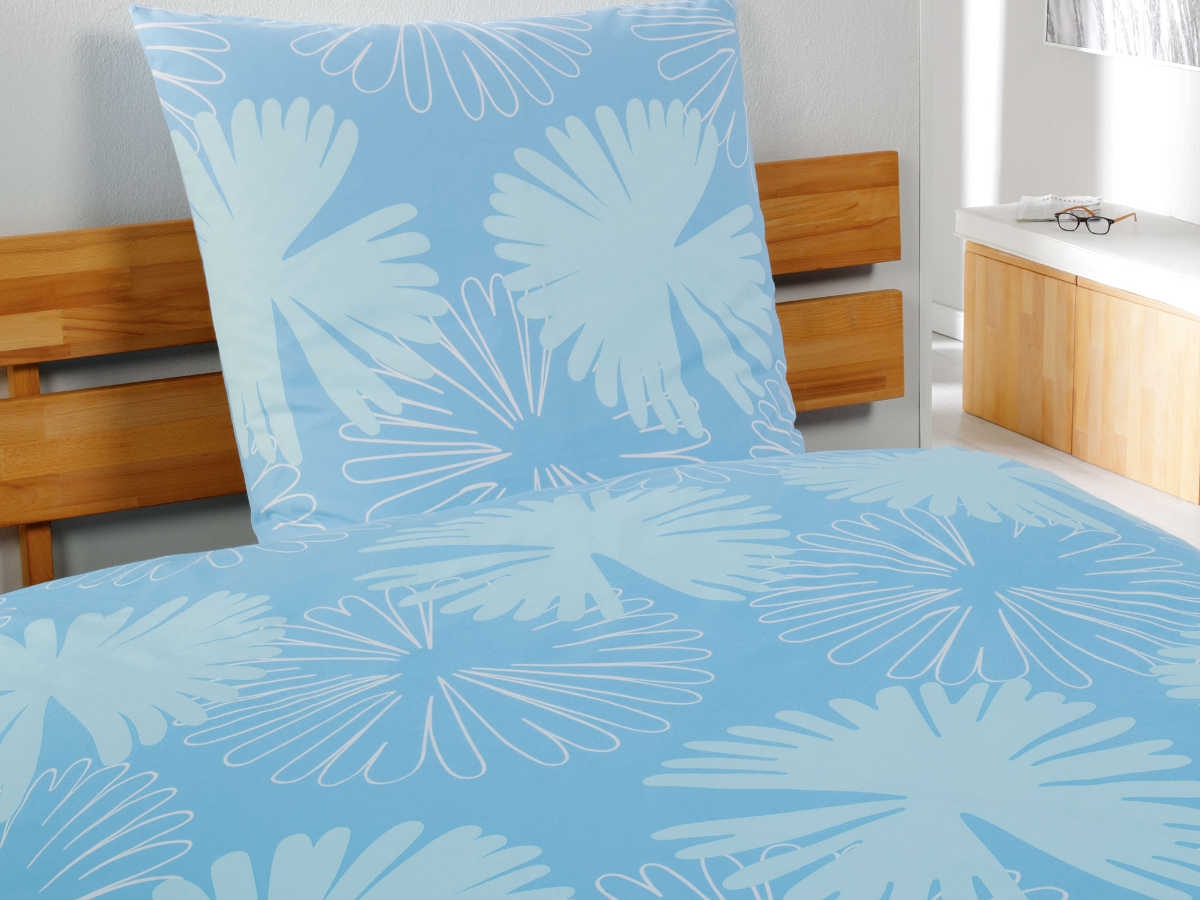 Bettwäsche FLORA Renforcé 80% Baumwolle 20% Polyester