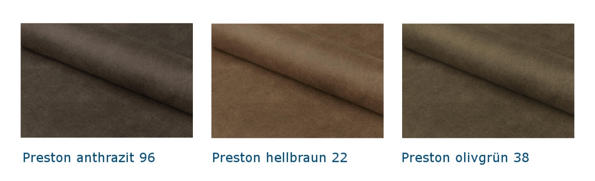 Preview: Drehstuhl MOLLARELLA mit Armlehne Stoff Preston, VE4