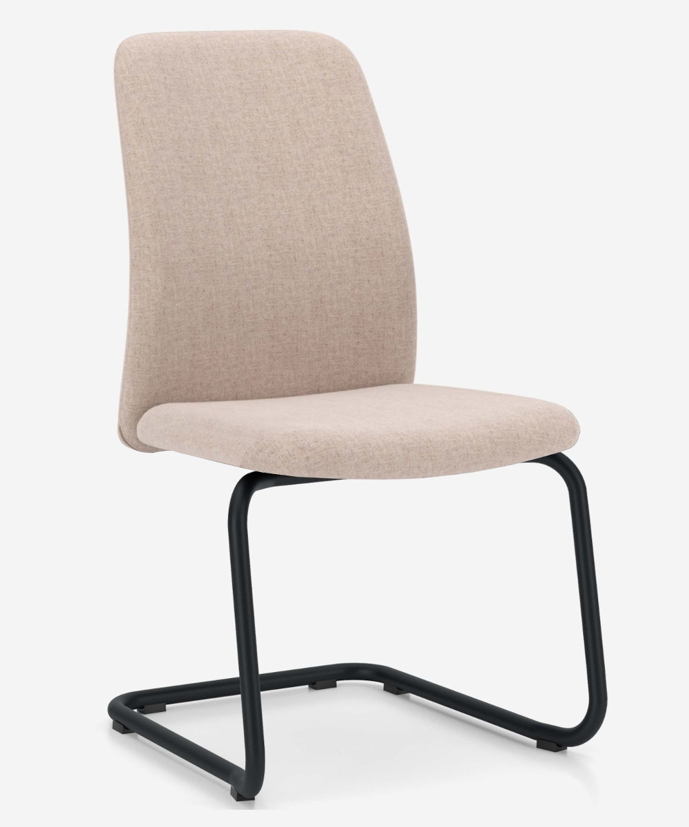 Freischwinger FLESCO H Sitzschale vollgepolstert