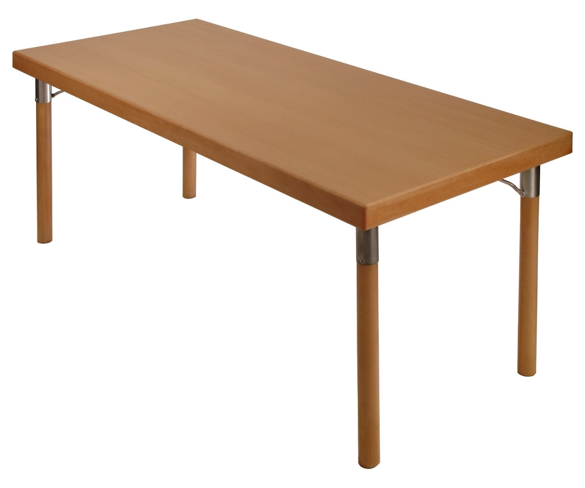 4-Fuß Holzklapptisch